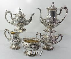 Francis I Par Reed & Barton Sterling Silver 5-pc Tea & Coffee Set