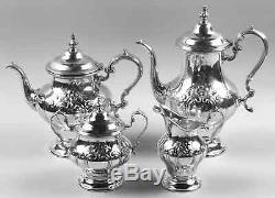 Gorham Chantilly-comtesse (sterling Hollowware) 4 Pièces À Thé 921561