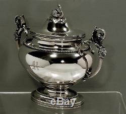 Gorham Silver Bowl C1859 Le Même Hallmark Lincoln Tea Set Smithsonian