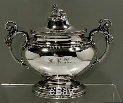 Gorham Silver Bowl C1859 Le Même Hallmark Lincoln Tea Set Smithsonian