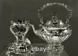 Gorham Sterling Tea Set 1902 Chantilly Grande