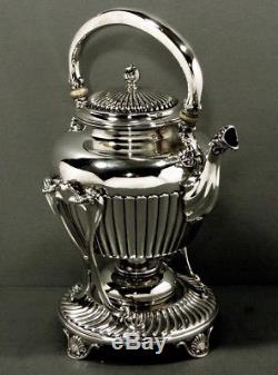 Gorham Sterling Tea Set Kettle & Stand Commande Spéciale 1895