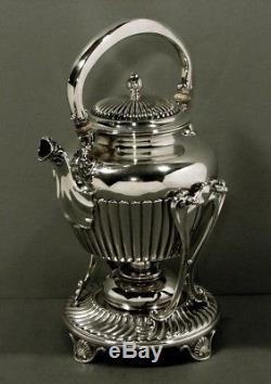 Gorham Sterling Tea Set Kettle & Stand Commande Spéciale 1895