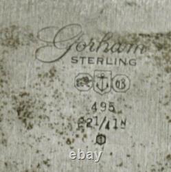 Gorham Sterling Tea Set Plateau 1961 Plymouth