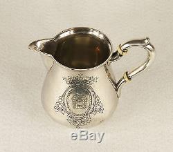 Imperial Antique Sazikov Russian 84 Ensemble De Thé En Argent