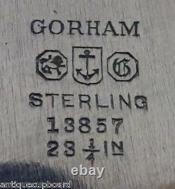 Kensington By Gorham Sterling Silver Tea Set 6pc Avec D Monogram (#1188)