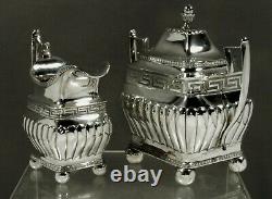 Liberty Browne Silver Tea Set C1810 Musée