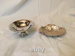 Lot de service à thé antique en argent WM Rogers 1847