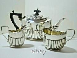 Lovely Birks Sterling Silver Tea Set Bachelor Tea Set Vintage Hallmarked