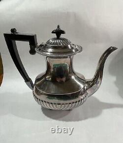 Magnifique Sheffield Silver Plate Tea Cafe Set Vintage