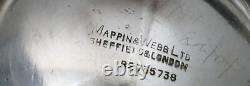 Mappin Et Webb Sterling Silver Coffee Tea Set Art Déco Design