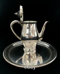 Paul Revere Par Tuttle Sterling Silver Tea Set 3 Piece Vintage