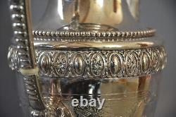 Rare 1850 Early Mark Gorham 5 Pc Coin Silver Tea Set Ram Head Handles 119 Oz <br/> <br/> 	 Rare 1850 Première marque Gorham 5 Pièces Service à thé en argent monnaie Têtes de bélier 119 Oz