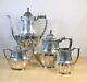 Rare Vintage Sheffield 1936 Coronation Community Silver Plated 3 Piece Tea Set<br/><br/>rare Vintage Sheffield 1936 Ensemble De Thé En Argent Plaqué De La Communauté De Couronnement En Trois Pièces