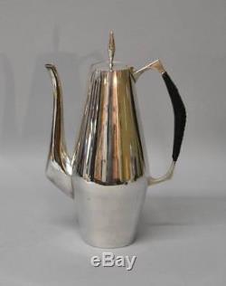 Reed And Barton Sterling MID Century Moderne Thé / Café Set Le Diamant
