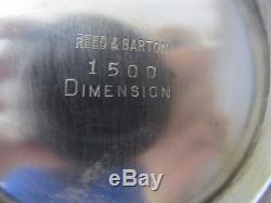Reed & Barton Dimension Silverplate Tea Set Avec Tray MID Century Modern Wow