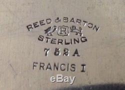 Reed & Barton - Ensemble De Thé En Argent Sterling À Motif Francis Reed & Barton, 388 Troy