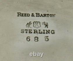Reed & Barton Sterling À Thé C1940 Géorgien