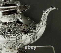 Reed & Barton Sterling Tea Set 1947 Francis I 97 Onces
