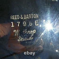 Reed & Barton Winthrop Assiette En Argent 5 Pièces Ensemble De Thé 1795e, Lot G