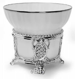 Russian Imperial Lomonosov En Porcelaine Set En Argent Sterling Tasse De Thé Cuillère Mécène