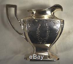 Saart Brothers Sterling Silver Tea / Coffee Ensemble De Service 6 Pièces N ° 0712