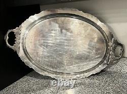 Service à café et thé Baroque par Wallace Silverplate Pot Tray 281 282 283 284 294