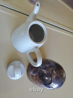 Service à café et thé en porcelaine allemande ART DECO WMF Silver HUTSCHENREUTHER SELB d'avant-guerre