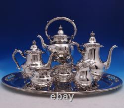 Service à thé en argent sterling Melrose par Gorham 7 pièces #1141-#1147 (#8174) Trouvaille rare