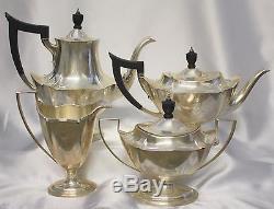 Set 4 Plymouth Gorham Set De Thé En Argent Sterling Café Sugar Creamer Pot 2411