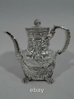 Tiffany Cafe & Tea Set 6074 6237 6238 American Sterling Silver 1892/1902