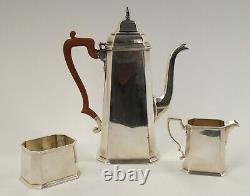 Tiffany & Co. Sterling Silver 3-piece Coffee And Tea Service Set Free Ship États-unis