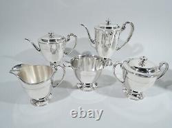 Tiffany Coffee Tea Set 17089a Antique Modern American Sterling Silver