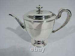 Tiffany Coffee Tea Set 17089a Antique Modern American Sterling Silver