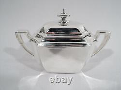 Tiffany Hampton Coffee & Tea Set 18389 5 Piece American Sterling Silver