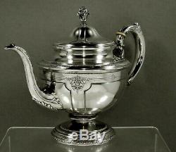 Towle Argenterie Sterling Tea Set C1940 Louis XIV