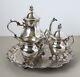 Vintage Anglais Silver Corporation Tea Set & Tray