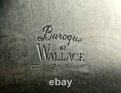 Wallace Baroque Silverplate Service De Thé (compagnie De Grande Baroque)