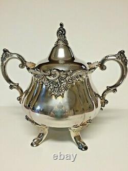 Wallace Baroque Silverplate Service De Thé (compagnie De Grande Baroque)