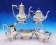 Washington By Wallace Sterling Silver Tea Set 5 Pièces 1850 (#3413)
